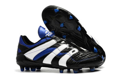 Adidas Predator Accelerator Electricity FG Low-Tops Football Boots - Black/Blue/White