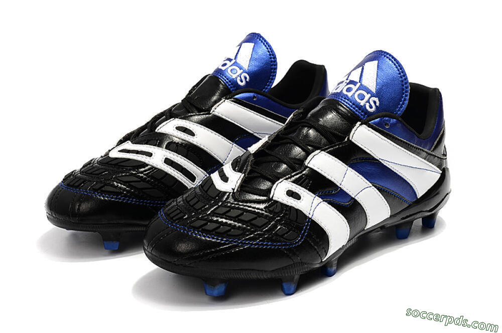 Adidas Predator Accelerator Electricity FG Low-Tops Football Boots - Black/Blue/White 5