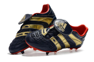 Adidas Predator Accelerator Electricity FG Low-Tops Football Boots - Blue/Gold/Red