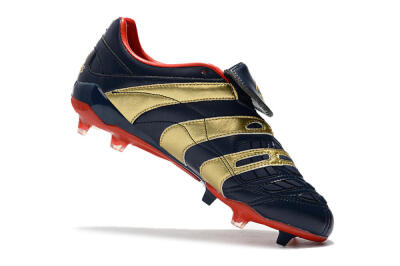 Adidas Predator Accelerator Electricity FG Low-Tops Football Boots - Blue/Gold/Red