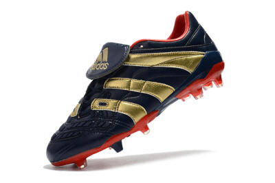 Adidas Predator Accelerator Electricity FG Low-Tops Football Boots - Blue/Gold/Red