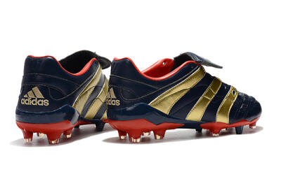 Adidas Predator Accelerator Electricity FG Low-Tops Football Boots - Blue/Gold/Red