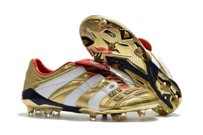 Adidas Predator Accelerator Electricity FG Low-Tops Football Boots - Gold/Red/White