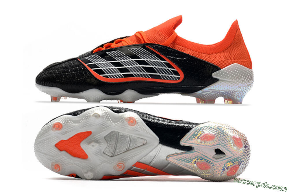 Adidas Predator Archive Limited Edition FG Low-Tops Football Boots - Black/White/Red 0