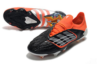 Adidas Predator Archive Limited Edition FG Low-Tops Football Boots - Black/White/Red