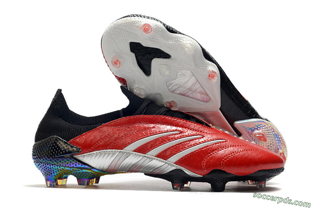 Adidas Predator Archive Limited Edition FG Low-Tops Football Boots - Black/White/Red 1