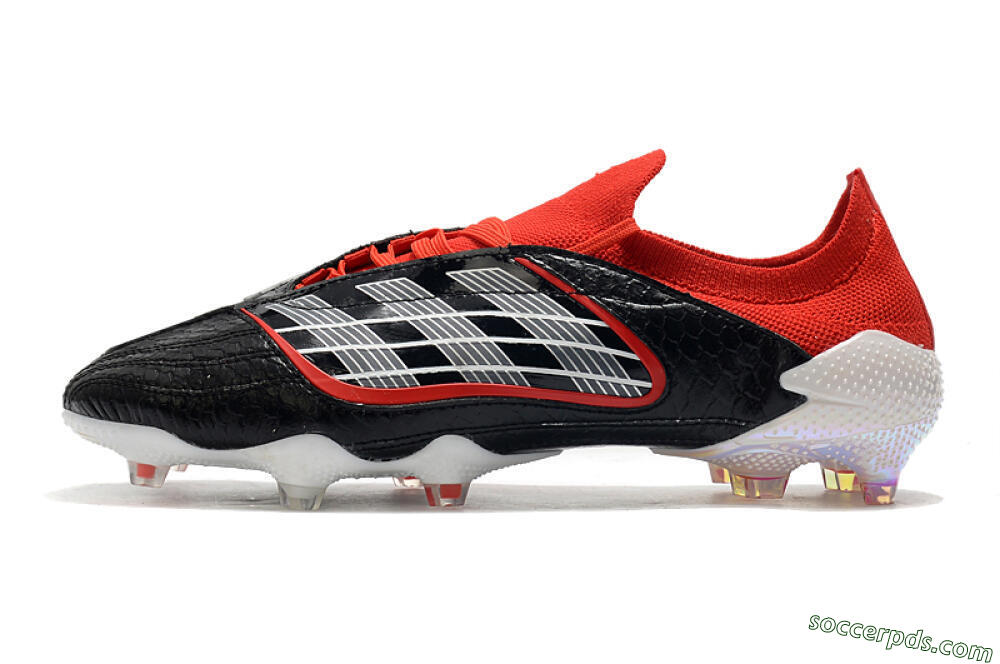 Adidas Predator Archive Limited Edition FG Low-Tops Football Boots - Black/White/Red 2