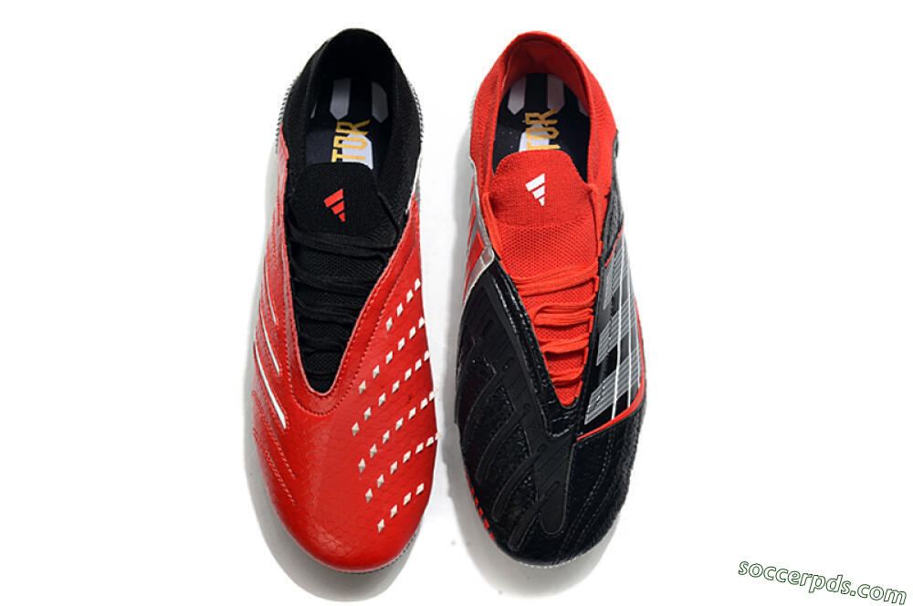 Adidas Predator Archive Limited Edition FG Low-Tops Football Boots - Black/White/Red 6