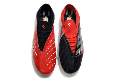 Adidas Predator Archive Limited Edition FG Low-Tops Football Boots - Black/White/Red