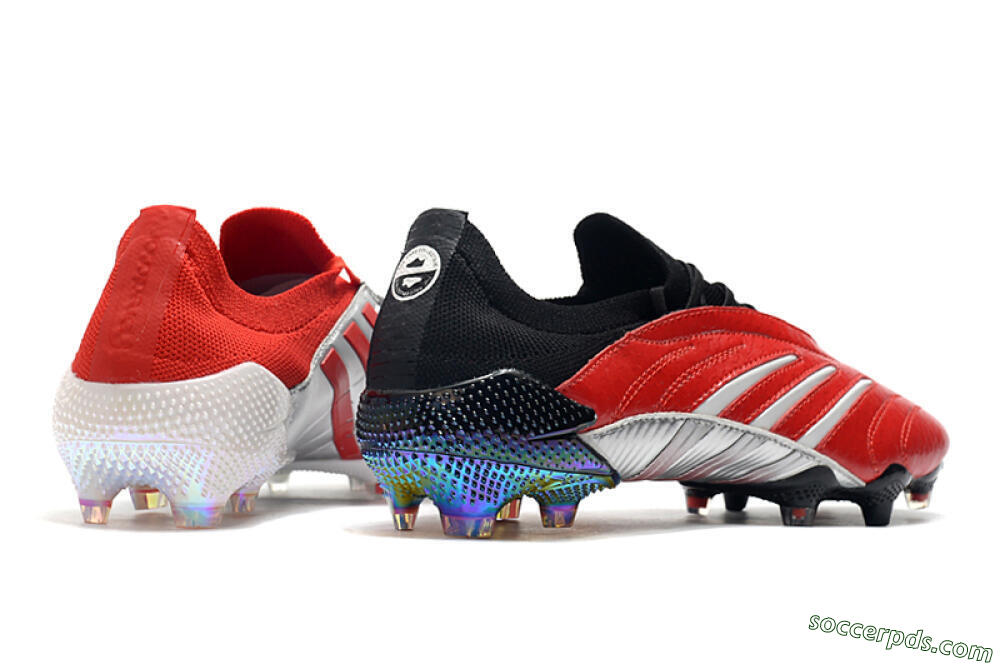 Adidas Predator Archive Limited Edition FG Low-Tops Football Boots - Black/White/Red 7