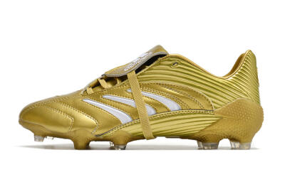 Adidas Predator Absolute 20 FG Low-Tops Football Boots - Gold/White