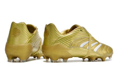 Adidas Predator Absolute 20 FG Low-Tops Football Boots - Gold/White