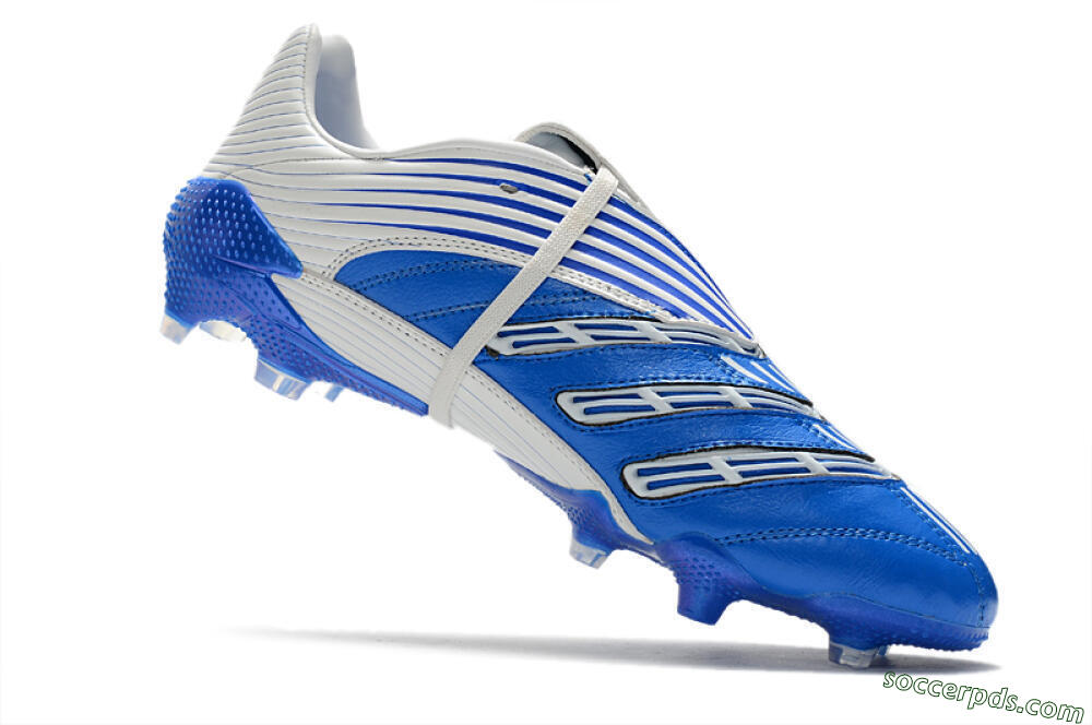 Adidas Predator Absolute 20 FG Low-Tops Football Boots - Blue/White 4