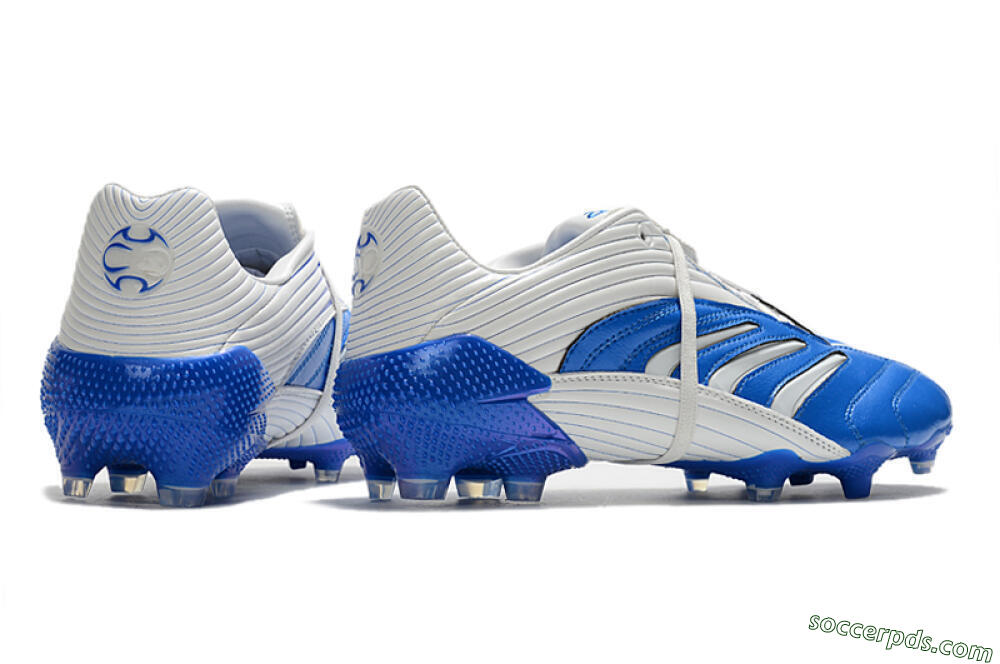 Adidas Predator Absolute 20 FG Low-Tops Football Boots - Blue/White 6