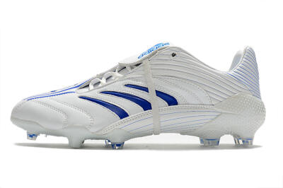 Adidas Predator Absolute 20 FG Low-Tops Football Boots - White/Blue