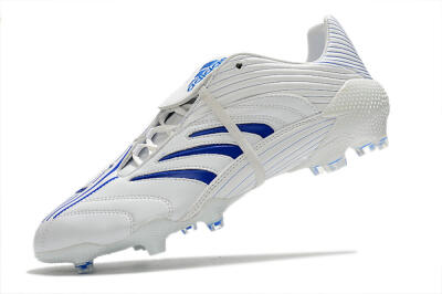 Adidas Predator Absolute 20 FG Low-Tops Football Boots - White/Blue