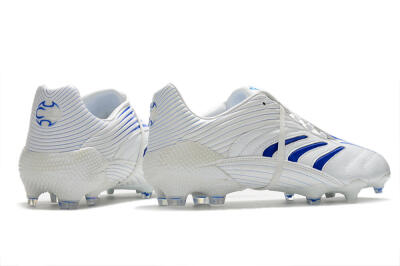 Adidas Predator Absolute 20 FG Low-Tops Football Boots - White/Blue