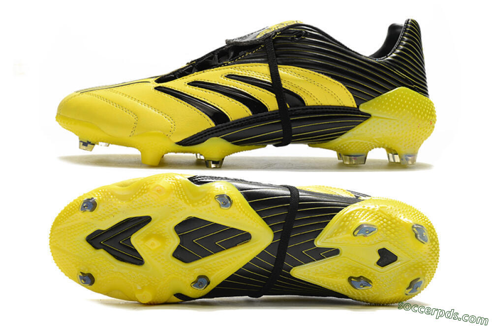 Adidas Predator Absolute 20 FG Low-Tops Football Boots - Yellow/Black 0