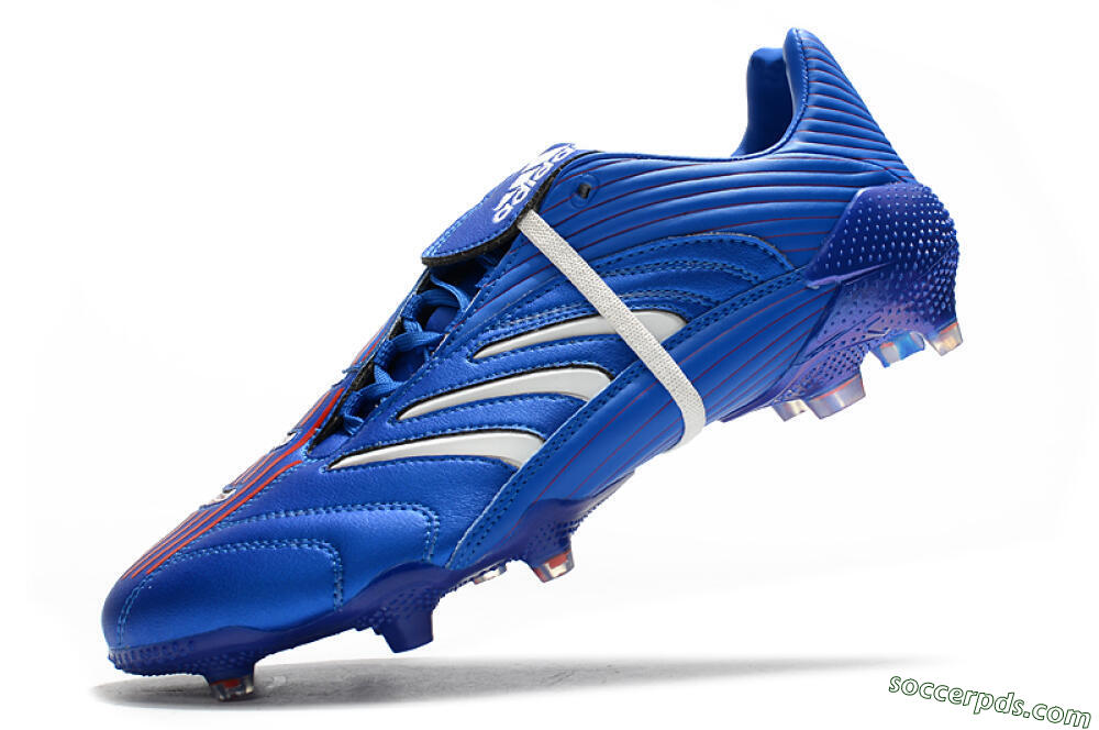 Adidas Predator Absolute 20 FG Low-Tops Football Boots - Blue/White 5