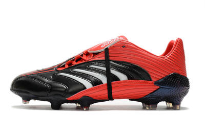 Adidas Predator Absolute 20 FG Low-Tops Football Boots - Black/Red/White