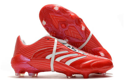 Adidas Predator Absolute 20 FG Low-Tops Football Boots - Red/White