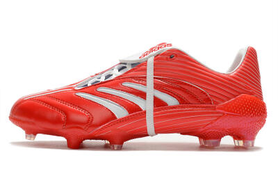 Adidas Predator Absolute 20 FG Low-Tops Football Boots - Red/White