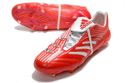 Adidas Predator Absolute 20 FG Low-Tops Football Boots - Red/White