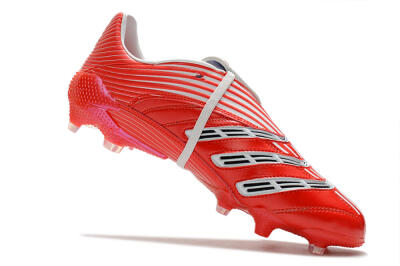 Adidas Predator Absolute 20 FG Low-Tops Football Boots - Red/White