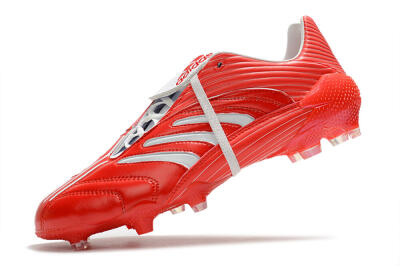 Adidas Predator Absolute 20 FG Low-Tops Football Boots - Red/White