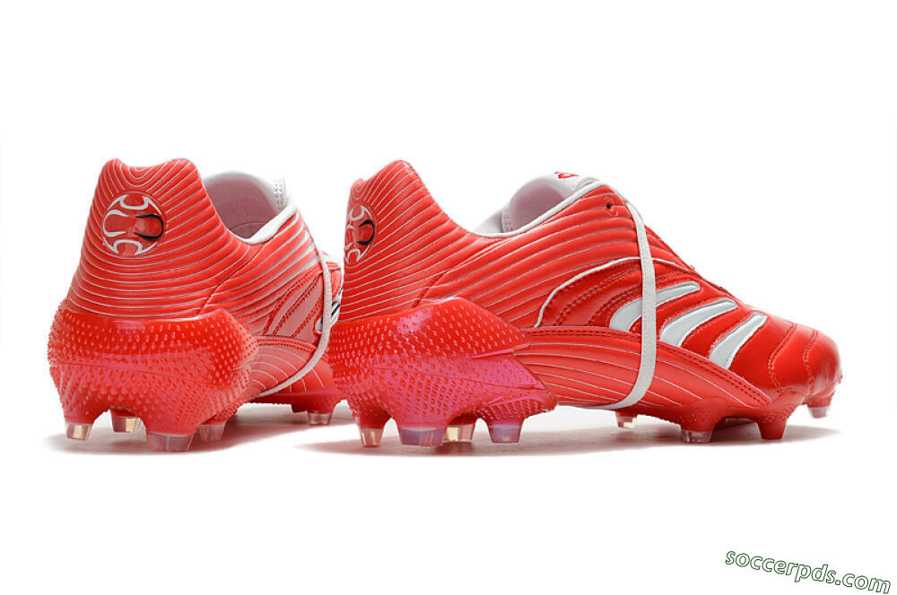 Adidas Predator Absolute 20 FG Low-Tops Football Boots - Red/White 6