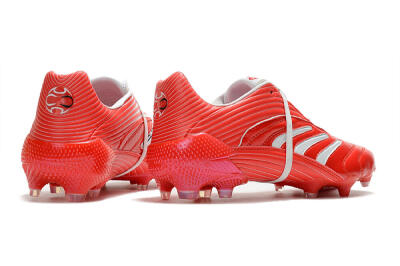 Adidas Predator Absolute 20 FG Low-Tops Football Boots - Red/White