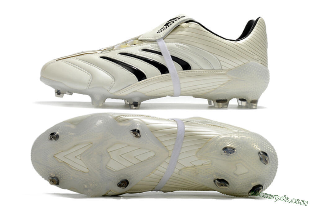 Adidas Predator Absolute 20 FG Low-Tops Football Boots - White/Black 0