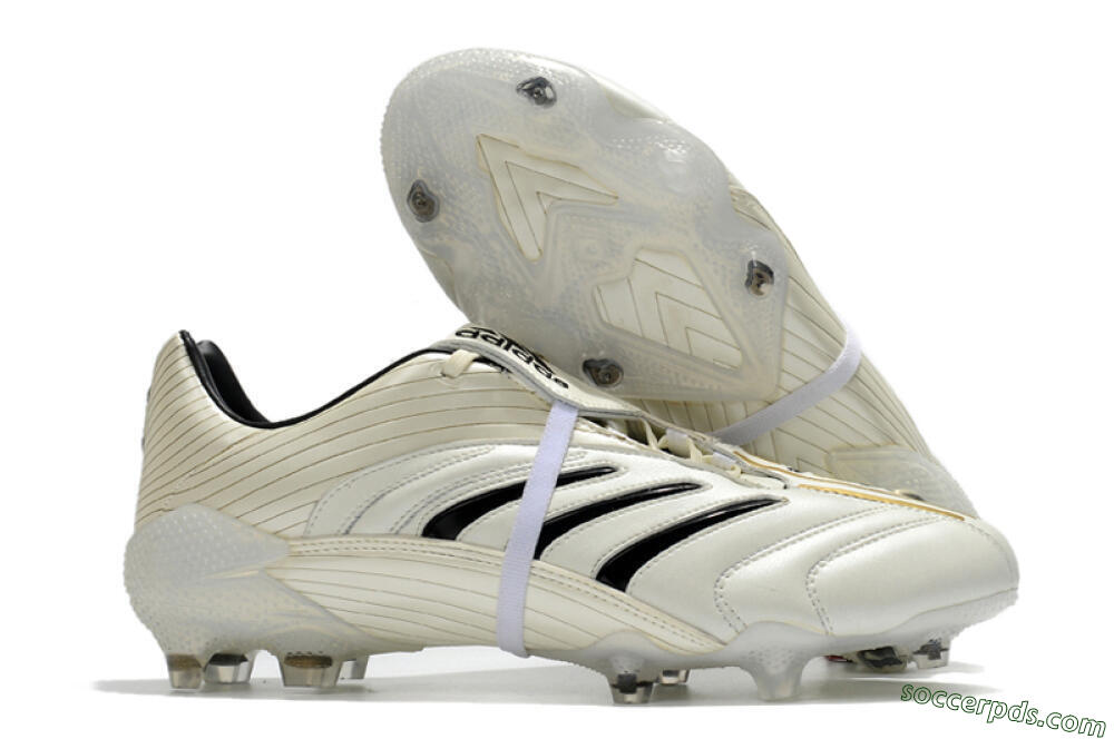 Adidas Predator Absolute 20 FG Low-Tops Football Boots - White/Black 1