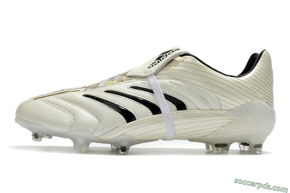 Adidas Predator Absolute 20 FG Low-Tops Football Boots - White/Black 2
