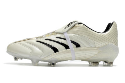 Adidas Predator Absolute 20 FG Low-Tops Football Boots - White/Black