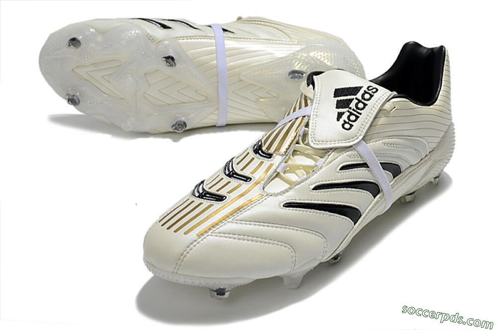 Adidas Predator Absolute 20 FG Low-Tops Football Boots - White/Black 3