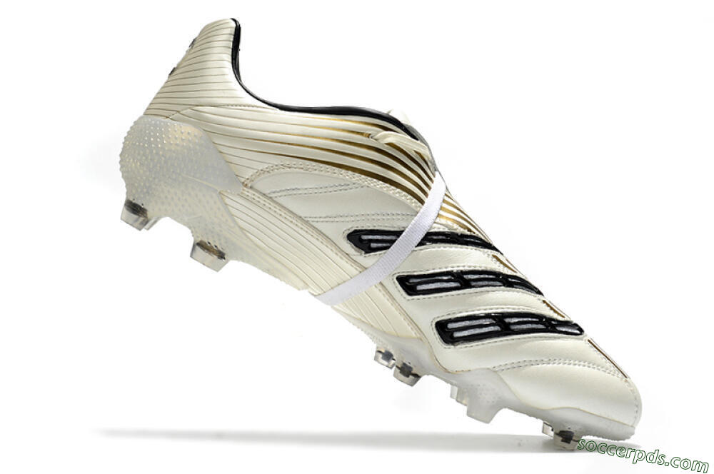 Adidas Predator Absolute 20 FG Low-Tops Football Boots - White/Black 4