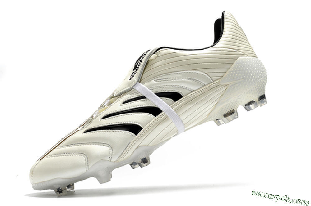 Adidas Predator Absolute 20 FG Low-Tops Football Boots - White/Black 5