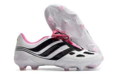 Adidas Predator Precision Archive Pack FG Low-Tops Football Boots - White/Black/Pink