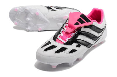 Adidas Predator Precision Archive Pack FG Low-Tops Football Boots - White/Black/Pink