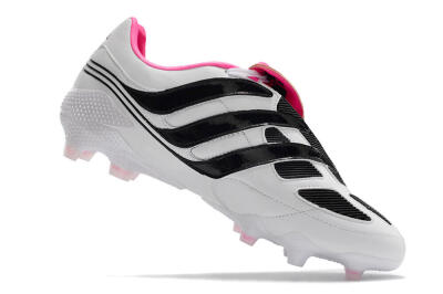 Adidas Predator Precision Archive Pack FG Low-Tops Football Boots - White/Black/Pink