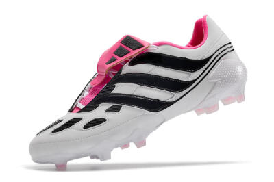 Adidas Predator Precision Archive Pack FG Low-Tops Football Boots - White/Black/Pink