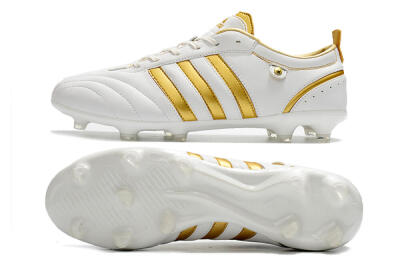 Adidas Adipure FG Low-Tops Football Boots - White/Gold