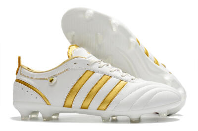 Adidas Adipure FG Low-Tops Football Boots - White/Gold