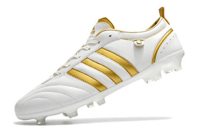 Adidas Adipure FG Low-Tops Football Boots - White/Gold