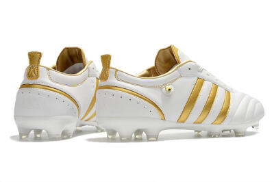 Adidas Adipure FG Low-Tops Football Boots - White/Gold