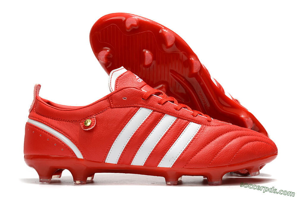 Adidas Adipure FG Low-Tops Football Boots - Red/White 1