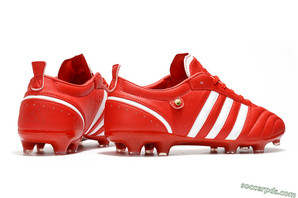 Adidas Adipure FG Low-Tops Football Boots - Red/White 5