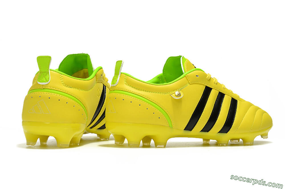 Adidas Adipure FG Low-Tops Football Boots - Yellow/Black 6