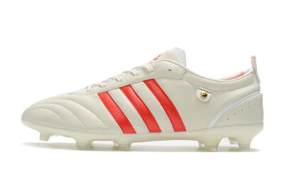 Adidas Adipure FG Low-Tops Football Boots - Beige/Red